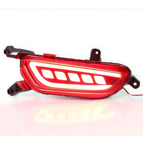 LED Reflector Rear Bumper Tail Light for Mazda CX-3 2016-2024 Stop Brake Lamp - Picture 3 of 5