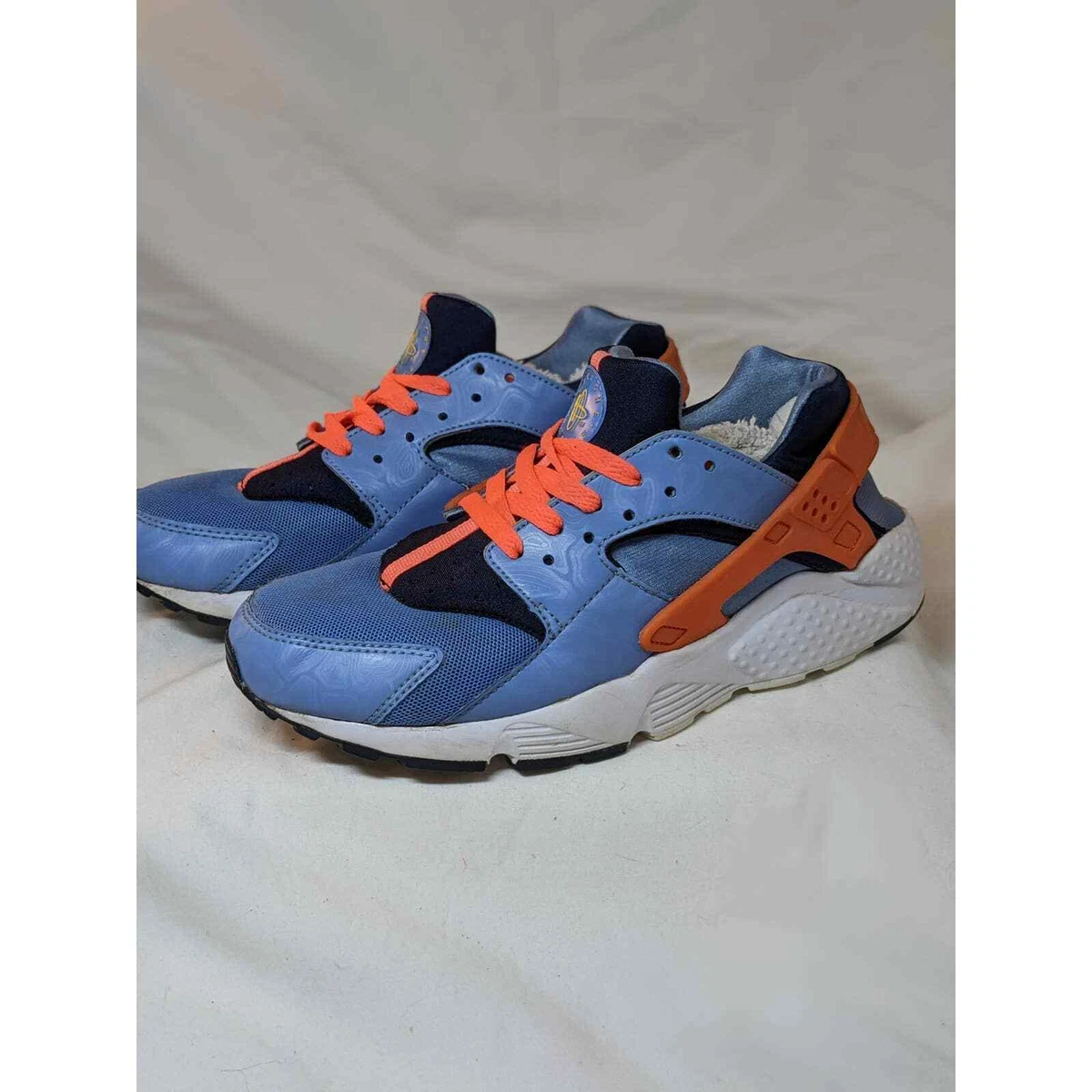 Blue and top orange huaraches