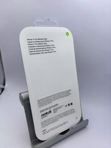 Cover in silicone Per Apple iPhone 11 Pro Nero Originale Apple - Zdjęcie 2 z 2