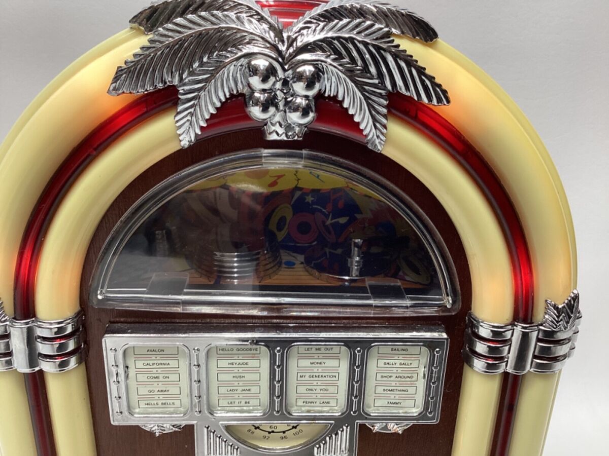 Jukebox Vintage W/Box AM/FM Radio Spirit of St Louis Jukebox Vintage W/Box AM/FM Radio Spirit of St Louis