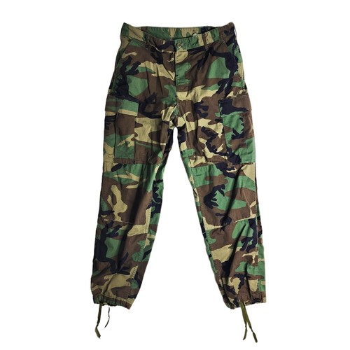 US Military Woodland Camo Combat Cargo Trousers Hose Medium SP0100-00-0-0306