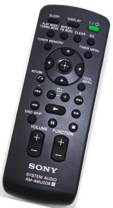 New Genuine Sony RM-AMU008 Component System Remote LBT-ZT4 LBT-ZX66i