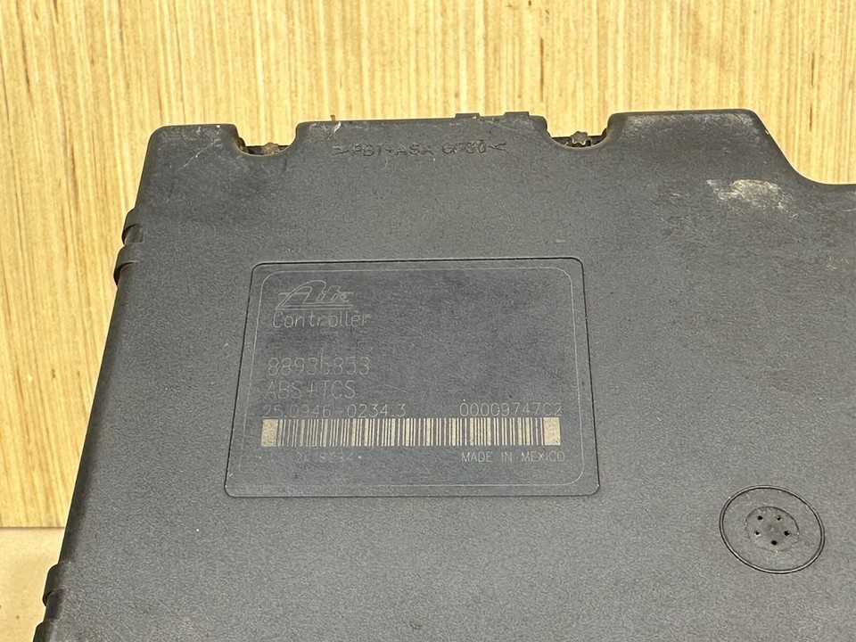 GMC CHEVY ANTI LOCK BRAKE ABS PUMP WITH MODULE OEM UNIT 88935853 eBay