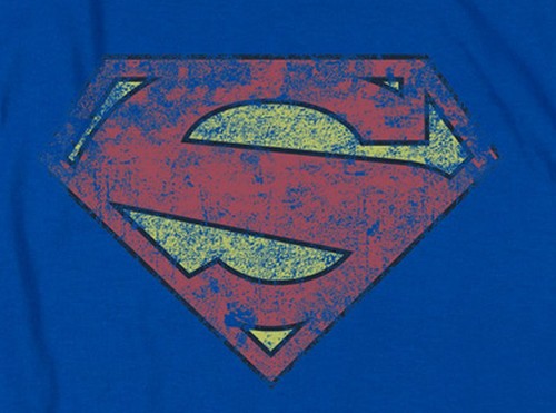 Superman "New 52 Shield Distressed" Pullover Hoodie, Sweatshirt or Long Sleeve - Bild 2 von 9