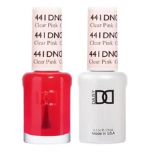 DND DUO Matching Gel & Lacquer #441 - Clear Pink