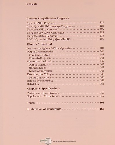 Agilent E3631A manuale alimentazione DC tripla uscita 2000 - Foto 5 di 7
