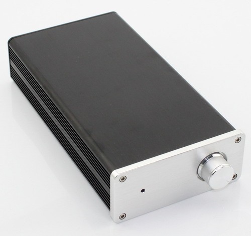 Diy HiFi Class D Amplifier Box Aluminum Chassis Audio Case size D208 W116 H50mm - Picture 3 of 4