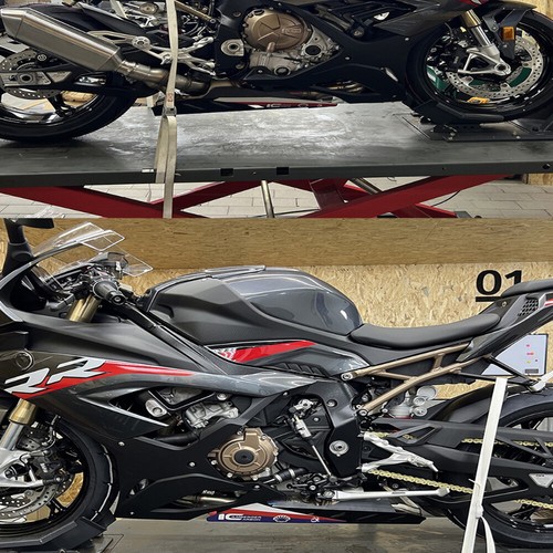 Naked Exhaust Cat Cover Belly Pan Fit For BMW M1000RR S1000RR 2023 - 2025 - Picture 2 of 11