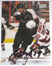SCOTT HARTNELL SIGNED 08-09 UPPER DECK PHILADELPHIA FLYERS CARD AUTOGRAPH AUTO!!