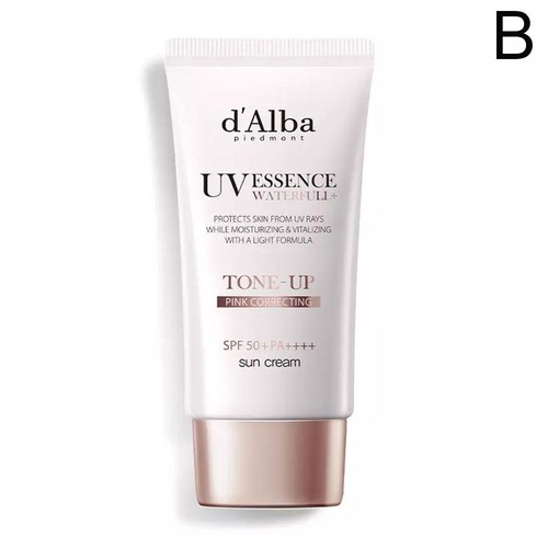 D’ALBA Waterfull Pink Tone Up Sunscreen 50ml SPF 50+ PA+++ FREE SHIPPING - Picture 13 of 14