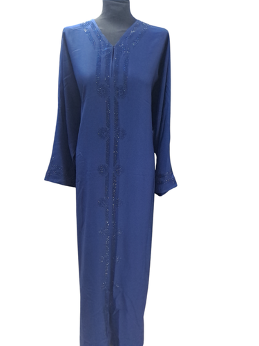 Latest Design Wome Zipped/ buttoned closed Front Abaya Farasha Jalabiya - Picture 9 of 34