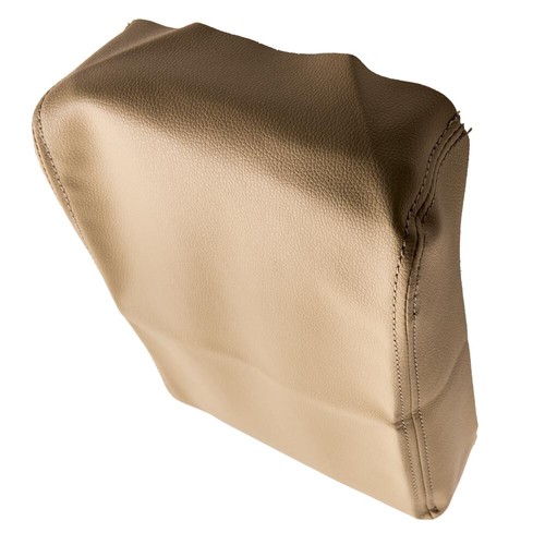 Cubierta de tapa de reposabrazos de consola central de cuero beige para Toyota Tacoma 2005-2015 - Imagen 2 de 12