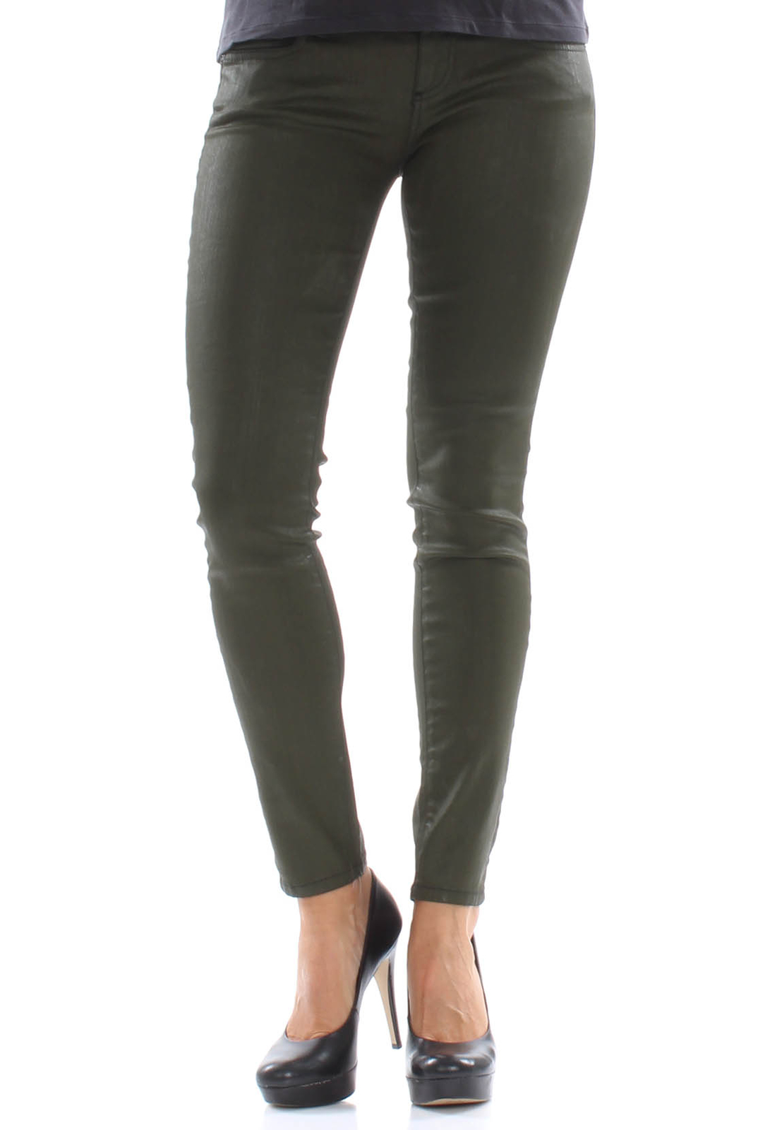LTB Jeans Women MINA Khaki Coated Wash LTB Jeans Women MINA Khaki Coated Wash