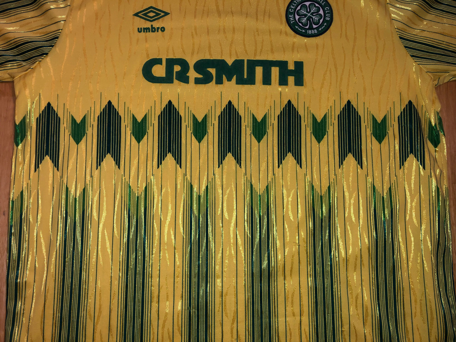 Details zu Celtic Glasgow Size 107/42 Jersey 1989 1990 1991 Umbro shirt Trikot CR smith B94 Bombenkauf Sonderpreis
