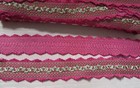 OLD STOCK RAYON EMBROIDERY RIBBON BRAID 1 METER BY 3.5 CM