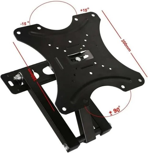 TV Wall Mount Bracket Corner Tilt And Swivel 14 16 18 26 32 40 42 Inch LED LCD - Picture 5 of 8
