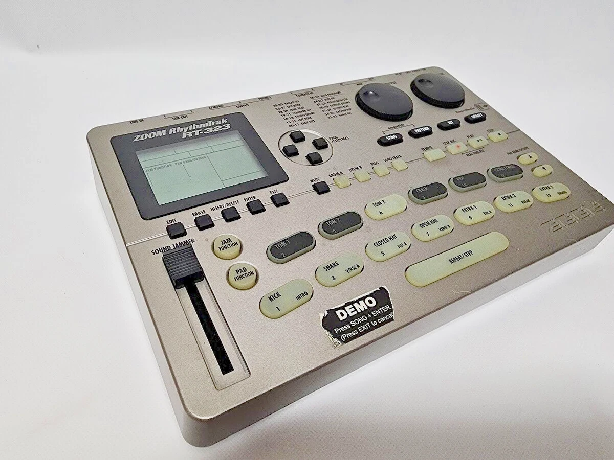 Zoom RT 323 RhythmTrak Drum Machine Bass Machine eBay