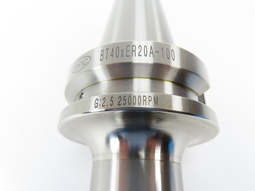 Techniks 16162 BT40xER20A-100 BT/ER 25K RPM @ G2.5 100mm Proyección NUEVO EN TUBO - Imagen 4 de 19
