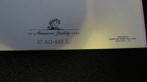 Vintage Train Birthday Card 1950S American greeting - Picture 4 of 4