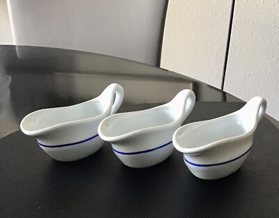 Bauscher Weiden   3X Kleine Sauciere Buttergiesser Portionsgrösse    ca. 90 ml