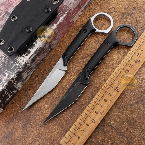 Needle Point Knife Hunting Tactical Combat Survival High Carbon Steel