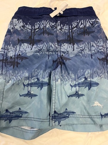 TOMMY BAHAMA KIDS BOYS 2 PIECES SWIM SET (SHARK NAVY 6)NWT - Picture 3 of 4
