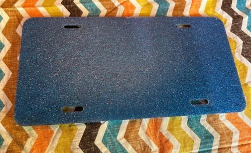 Alabama Country Music License Plate Blue Flake Plastic Alabama Band - Picture 4 of 4