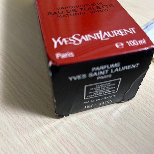 Yves Saint Laurent POUR HOMME 3.3 oz Eau De Toilette Spray Vintage Formula NIB - Picture 2 of 2