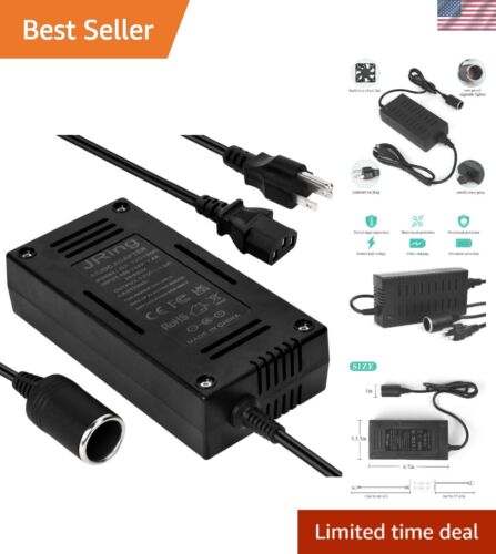 AC to DC Converter 15A 110-220V 12V Car Cigarette Lighter Socket Power Adapte...