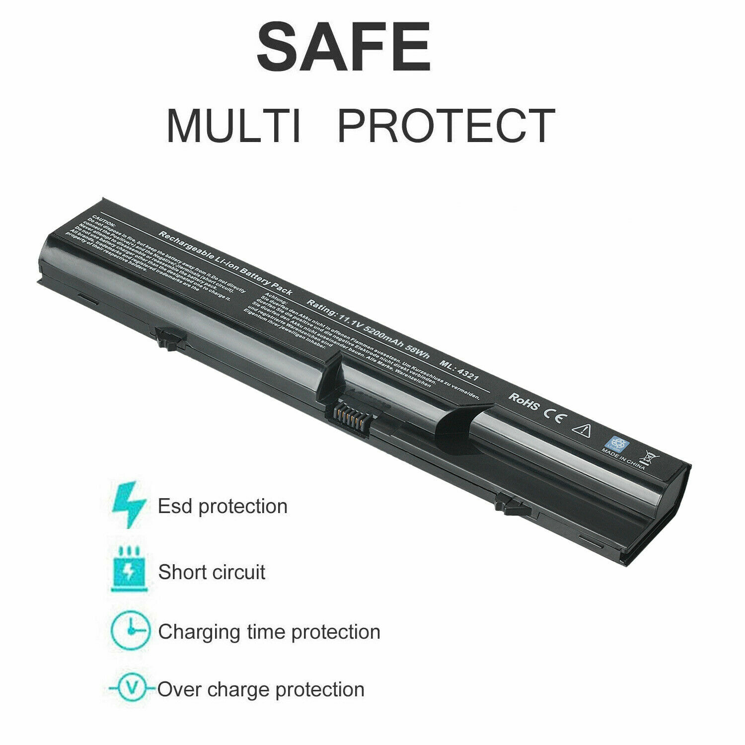 Battery For HP Probook S HSTNN QC HSTNN XB1A QKAA