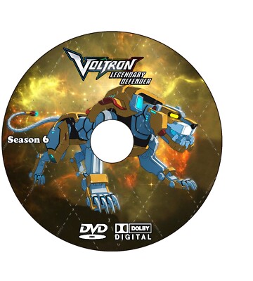 中古　アニメ　DVD VOLTRON VOLTRON LEGENDARY DEFENDER TV SERIES COMPLETE SEASONS 3 4 5