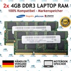 8 GB (2x 4 GB) SO-DIMM DDR3-1600 Extensa EX2519 / 2519 RAM Speicher
