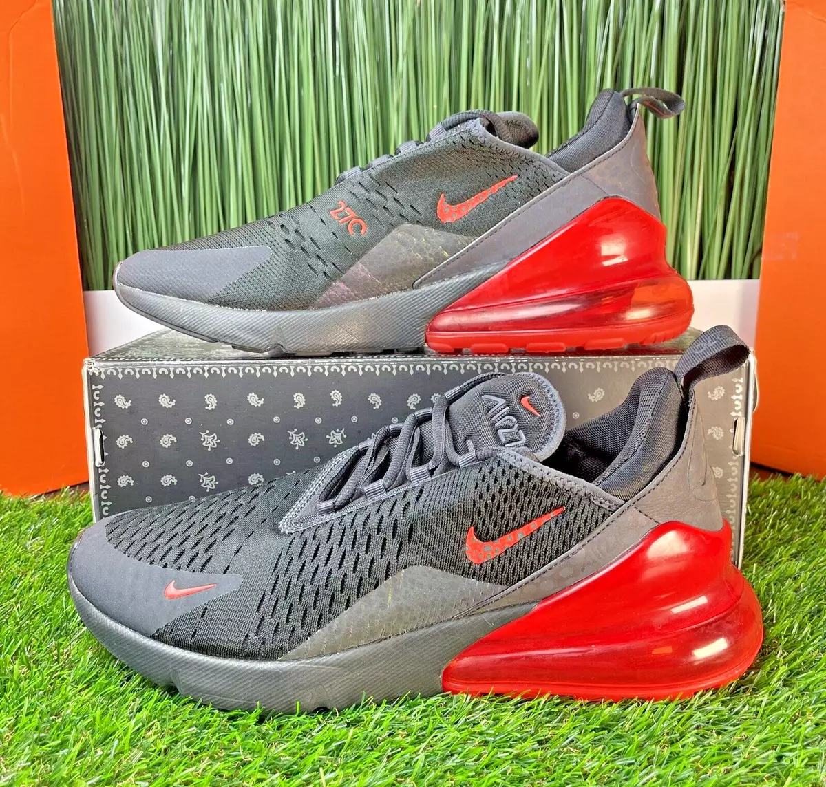 Nike air max top 270 reflective red