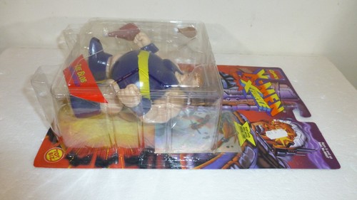 X-Men X-Force The Blob Figure w Rubber Blubber Belly Toy Biz 1995 NOC - Picture 8 of 13