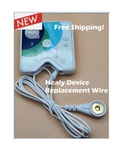 Connection Cable SINGLE WIRE for Healy Device 4mm Snap 38" Long 2 mm-NEW