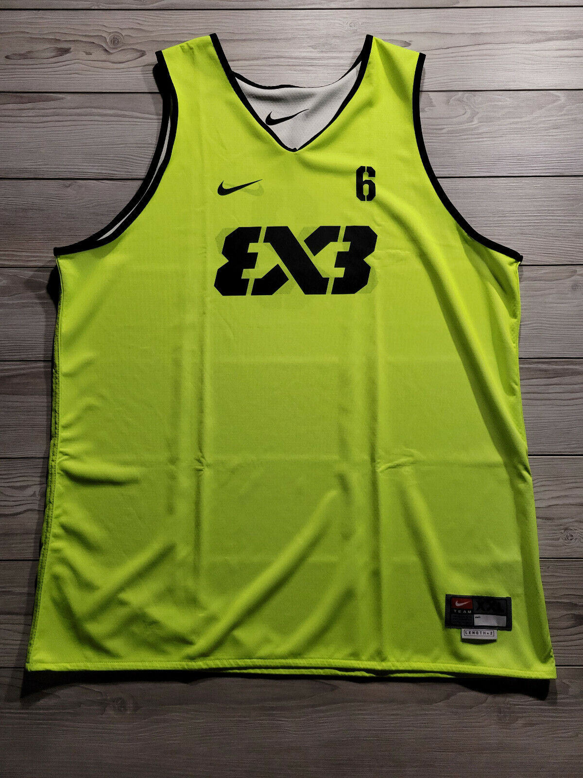 Nike, Shirts, Nike Fiba 3x3 Reversible 3 Basketball Jersey