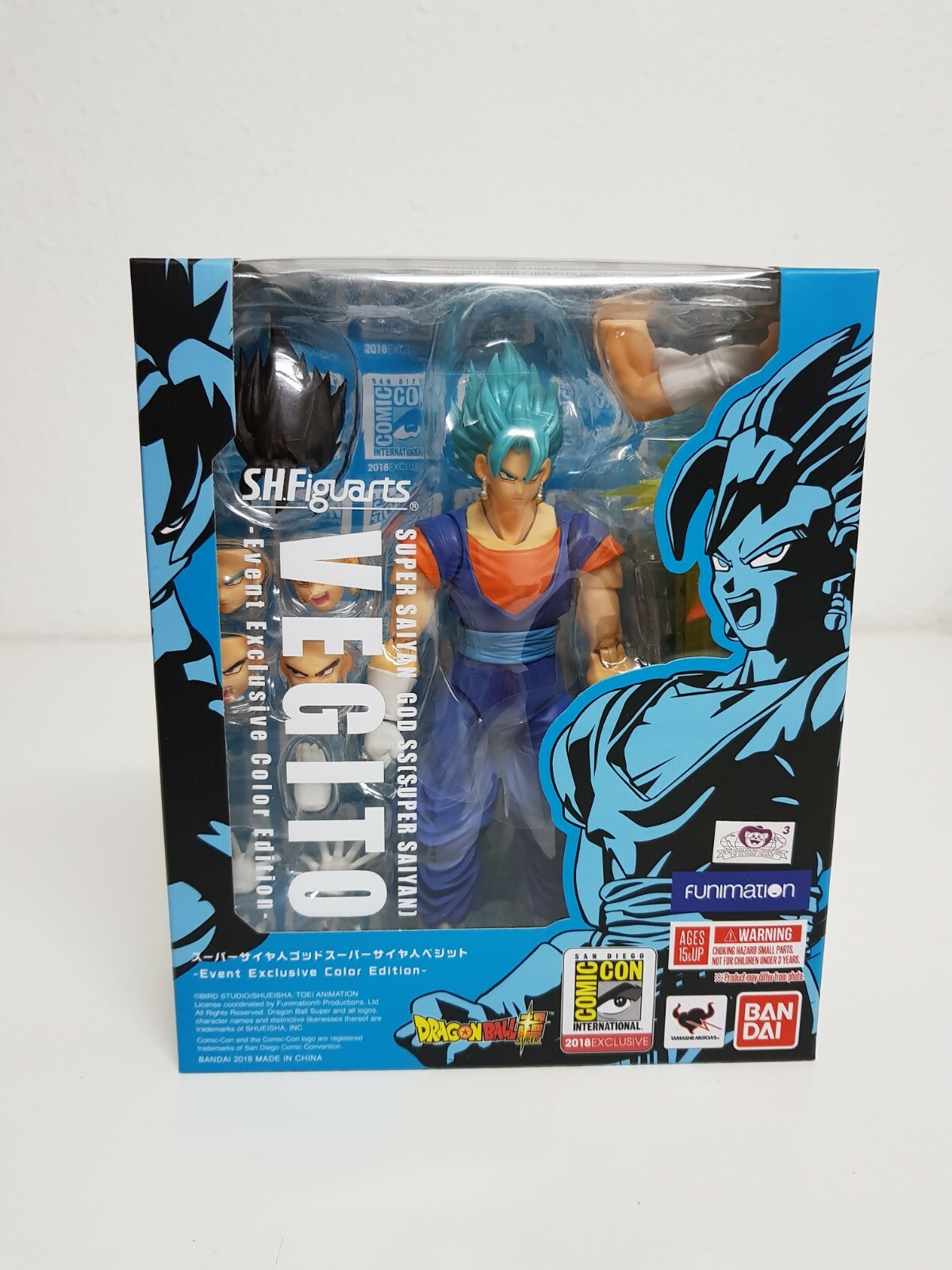 Vegito SDCC SH Figuarts Tamashii Dragon Ball Vegito SDCC SH Figuarts Tamashii Dragon Ball