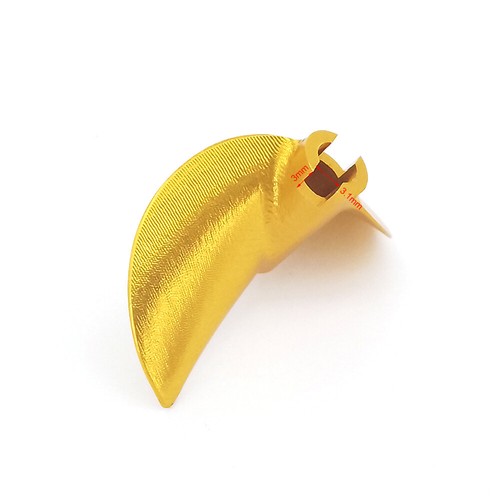 Hélice de barco RC P1.6 4,76 mm 3/16" 38-46 mm CNC hélice para hidroavión catamarán RC - Imagen 7 de 15