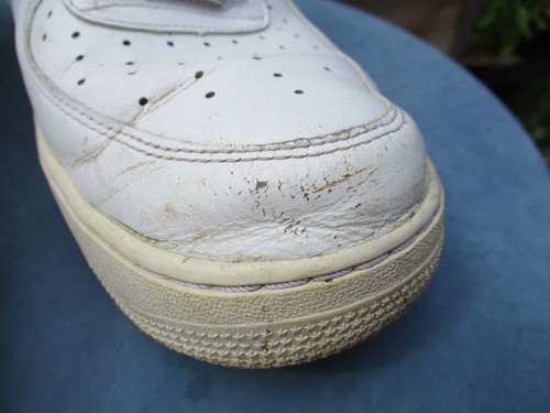 Nike Air Force 1 '07 Low Mens 13 White Athletic Shoes Casual Sneakers 315122-111 - Picture 5 of 16