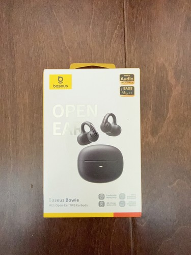 Baseus Bowie MC1 Open Ear Clip On Earbuds Adaptive Comfort with Anti-Drop Design - Picture 1 of 4