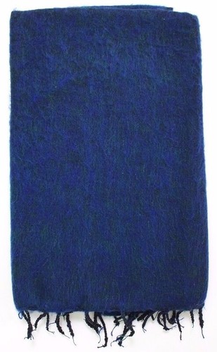 Handloomed Himalayan Yak Wool Multi color shawl Wrap warm soft 80" x 32" inches - Picture 13 of 61