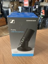 Microfono USB profilo Sennheiser per podcasting e streaming