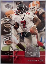 2004 National Trading Card Day #UD-9 Michael Vick