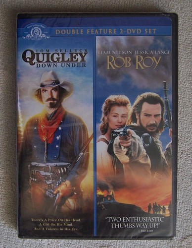 Quigley Down Under/Rob Boy (DVD, 2008) Wide Screen Brand New