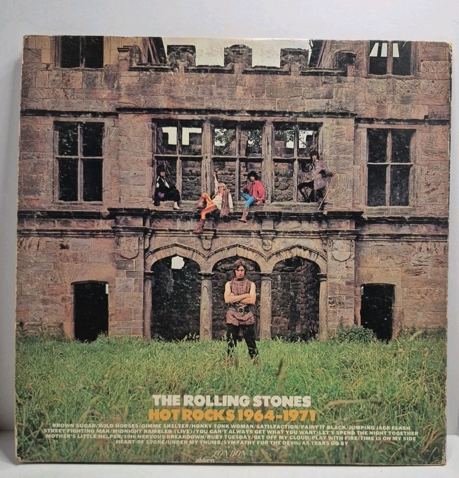 THE ROLLING STONES Hot Rocks 1964-1971 Double LP Vinyl Record Gatefold Album - Image 2 of 4