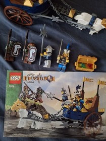 LEGO Castle Fantasy Era: King's Battle Chariot (7078) 100% Complete with Manual