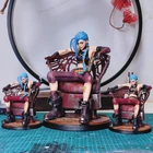 League of Legends LOL Jinx Statue PVC Figure Model Collectible Toy Handmade Gift