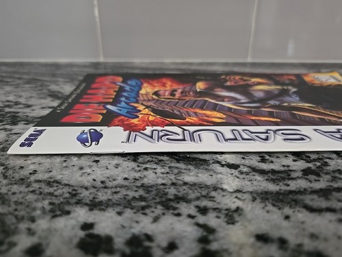 Die Hard Arcade (Sega Saturn, 1997) Manual Only - Picture 8 of 8