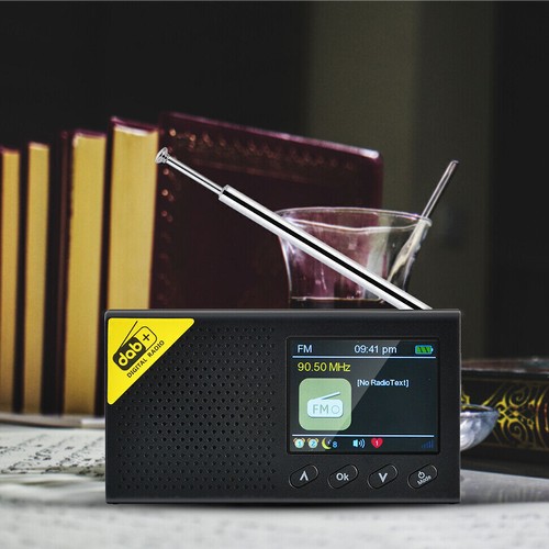 DAB / DAB+ Digital Radio Portable with FM Rechargeable Battery Bluetooth Speaker - Picture 11 of 12