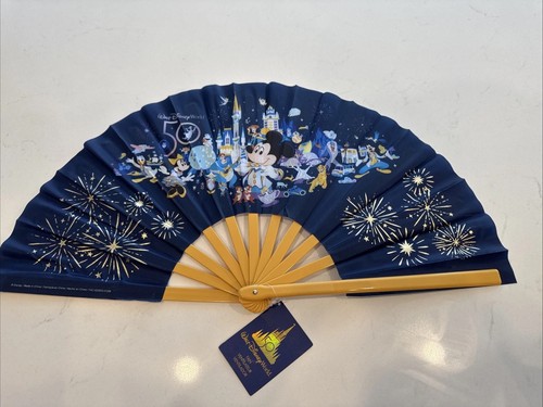 Walt Disney World 50th Anniversary Vault Collection Folding Handheld Fan - Picture 11 of 11